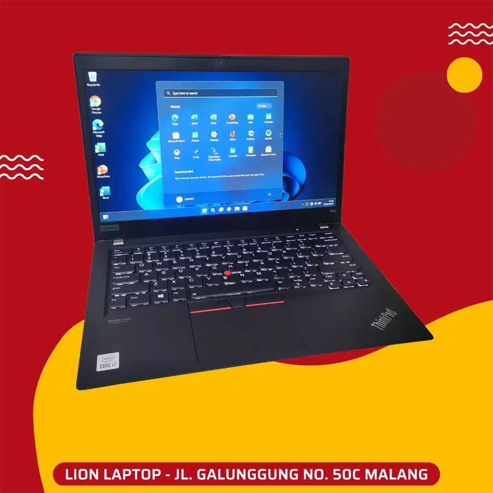 RAM 16GB Core i7 Gen 10 Slim SSD 256GB Lenovo Thinkpad T14S [27|08]