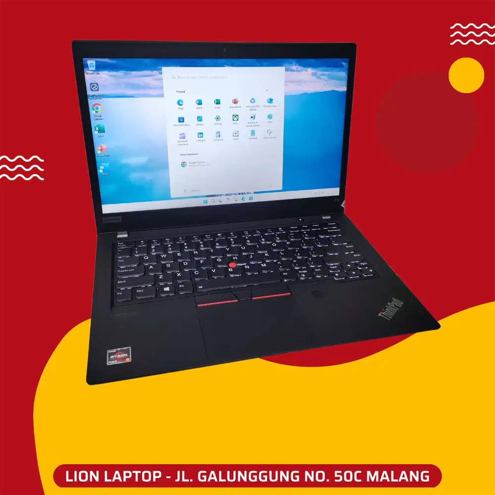 RAM 16GB AMD Ryzen 5 PRO SSD 256GB Lenovo Thinkpad T14 [27|08]