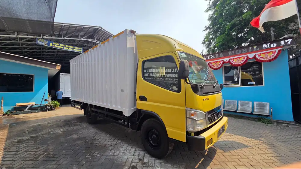 Mitsubishi Colt Diesel FE 71 Long E4 110PS 4R + Box Besi Jumbo - 2022