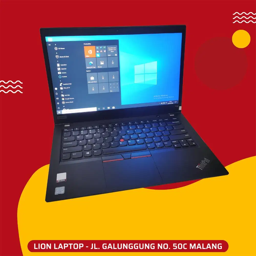 Core i7 gen 8 RAM 8GB SSD 256 Lenovo Thinkpad T490 [27|08]