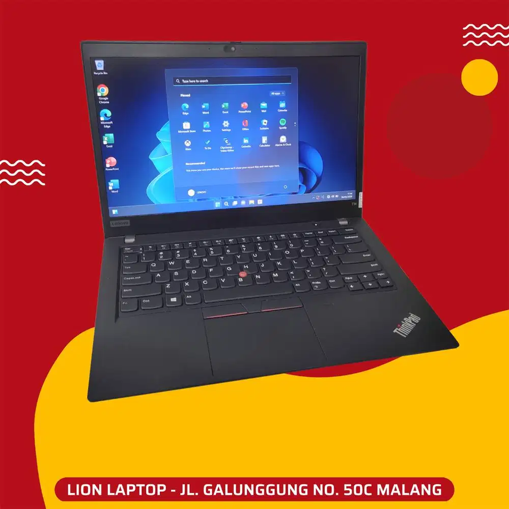 RAM 16GB Core i5 Gen 10 SSD 256GB Lenovo Thinkpad T14 gen 1 [27|08]