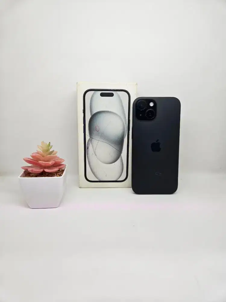 iPhone 15 128 BH 85% (Black) Fullset