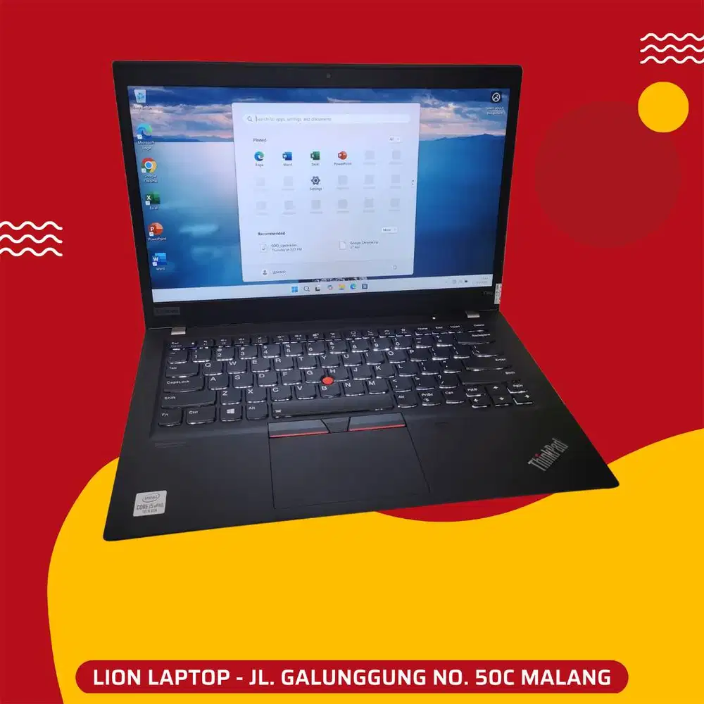 RAM 16GB Slim Core i5 Gen 10 SSD 256GB Lenovo Thinkpad T14s [27|08]