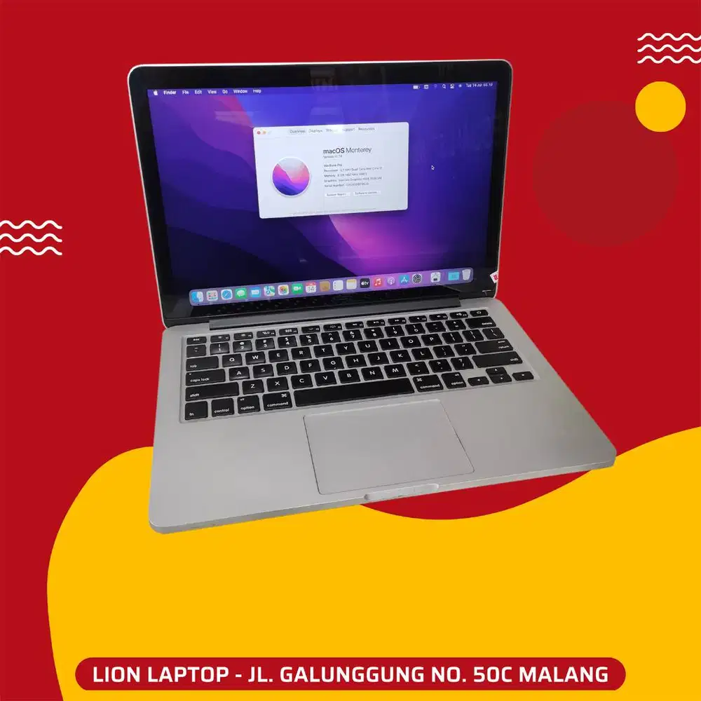 Macbook Pro Retina Core i5 Late 2013 Mulus [27|08]
