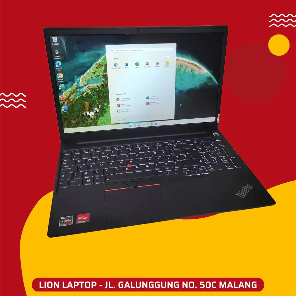 Gaming/Editing AMD Ryzen 5 RAM 8GB Lenovo Thinkpad E15 [27|08]