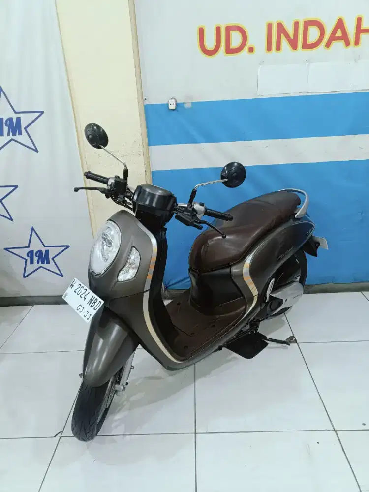 Cc110 HONDA SCOOPY ESP STYLISH PRESTIGE KEYLLES REMOT 2021 bisa kredit