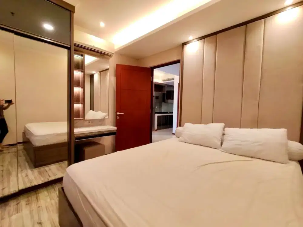 SEWA 1BR ROYAL MEDITERANIA GARDEN DI TANJUNG DUREN, LOKASI STRATEGIS, DEKAT MALL, KANTOR, UNIVERSITAS, TRANSPOTASI