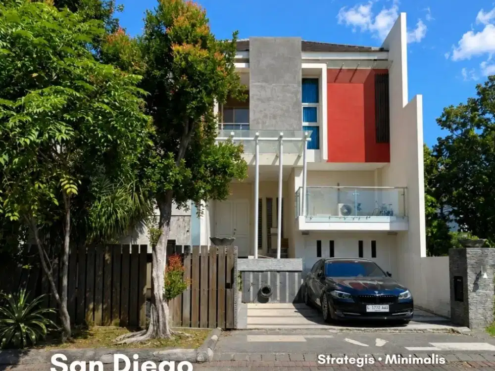 Rumah San Diego Pakuwon City  Strategis • Minimalis