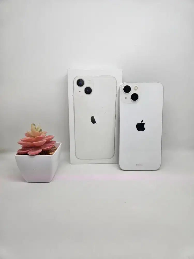 iPhone 13 256 BH 76% (Starlight) ex Resmi ID/A - Fullset