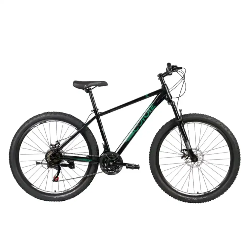 MTB Element Coyote DXK 27,5, warna blackgreen
Rp.1.400.000,-
New,nego