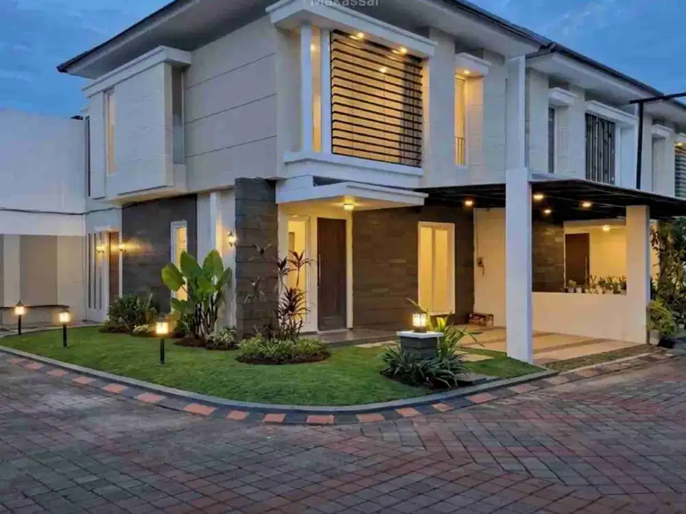 DIJUAL RUMAH SUDUT 10x14 TENGAH KOTA MAKASSAR