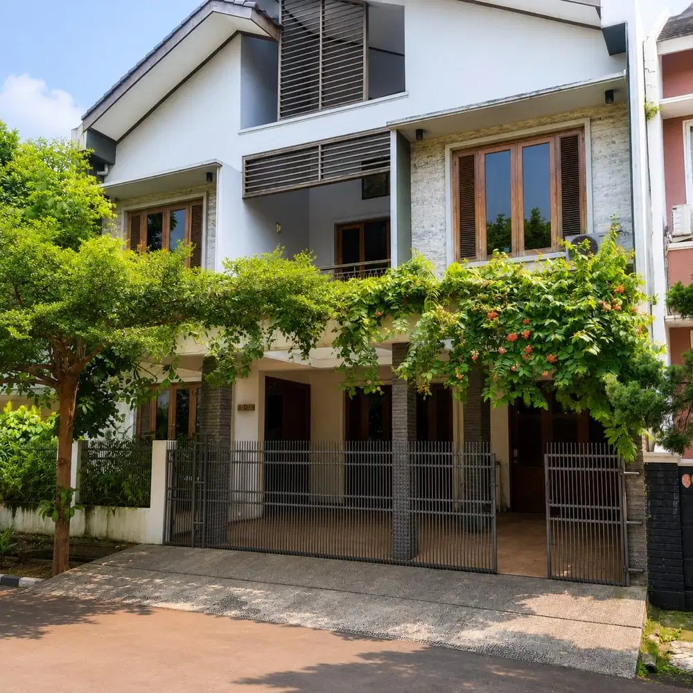 Rumah Semifurnished Di Kucica Sektor 9 Bintaro Jaya