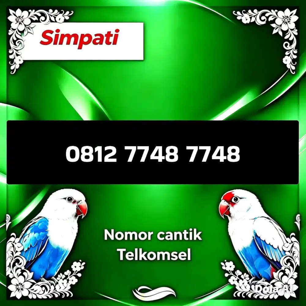 Nomor cantik simpati Telkomsel super