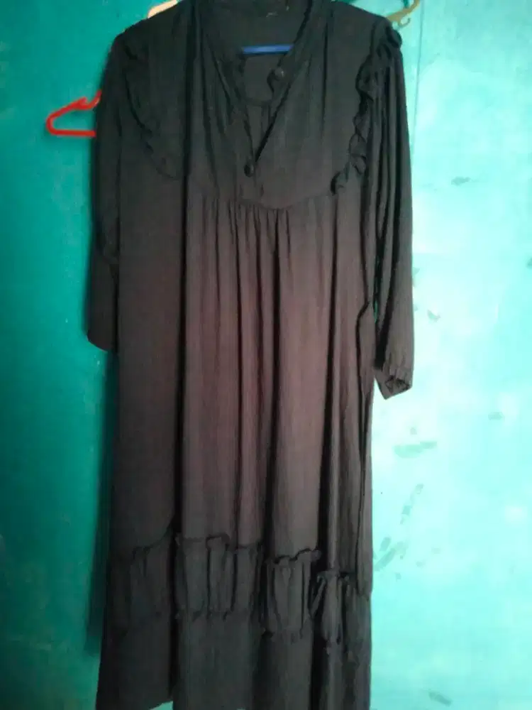 Gamis anak warna navy