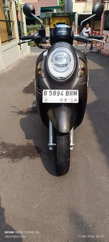 Scoopy Prestige Keyless B DKI Jakarta surat komplit