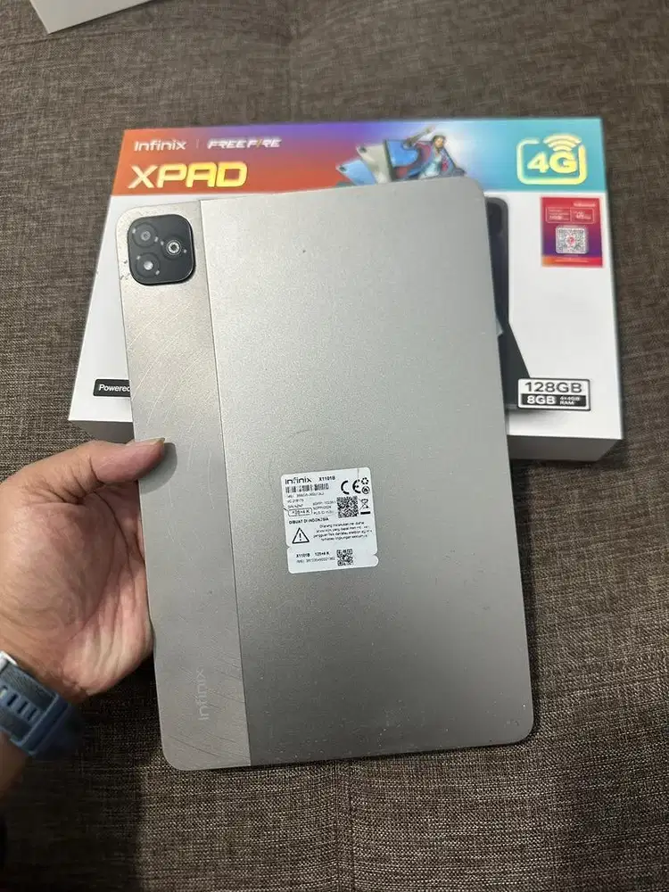 Infinix tab xpad 4/128 4G bisa kartu