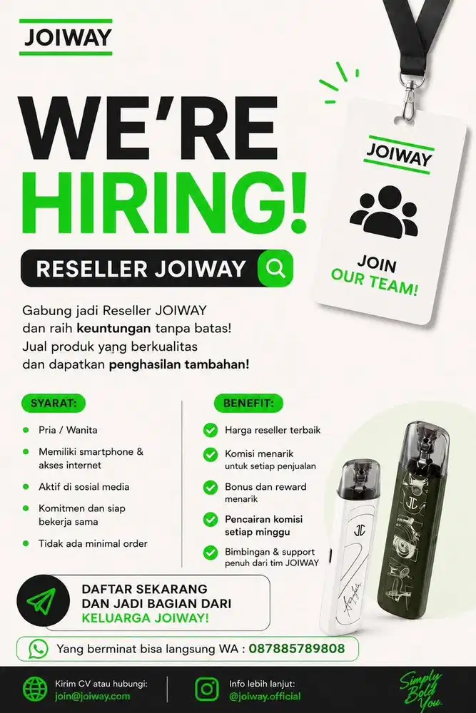 Reseller online ( tanpa syarat dan target)