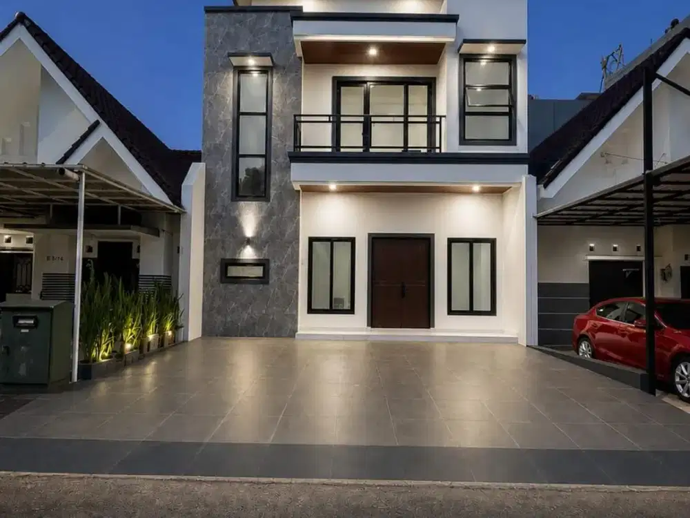Di Jual  Rumah Bangunan Baru  Alam Sutera.  Minimalis Modern.   CLUSTER FLAMBOYAN