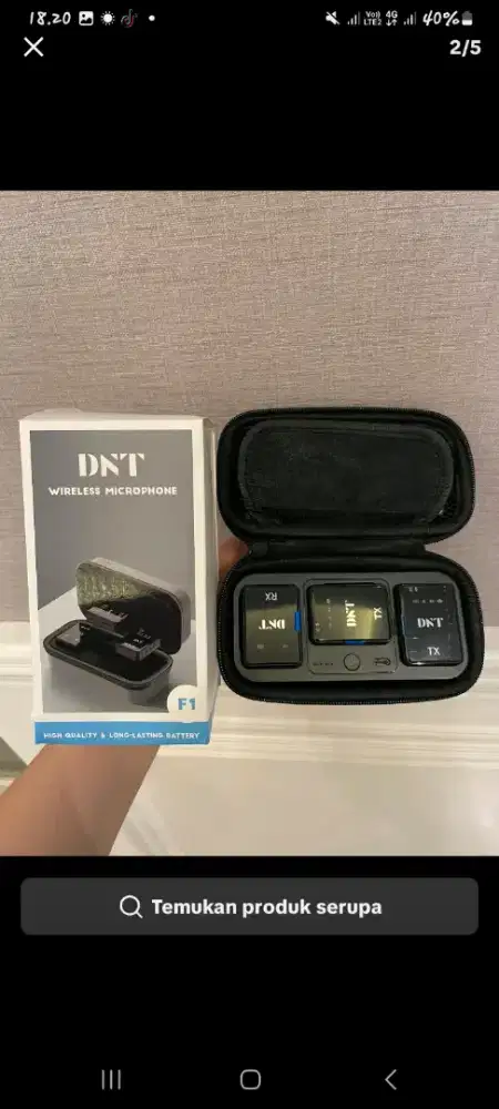 DNT wireless microphone