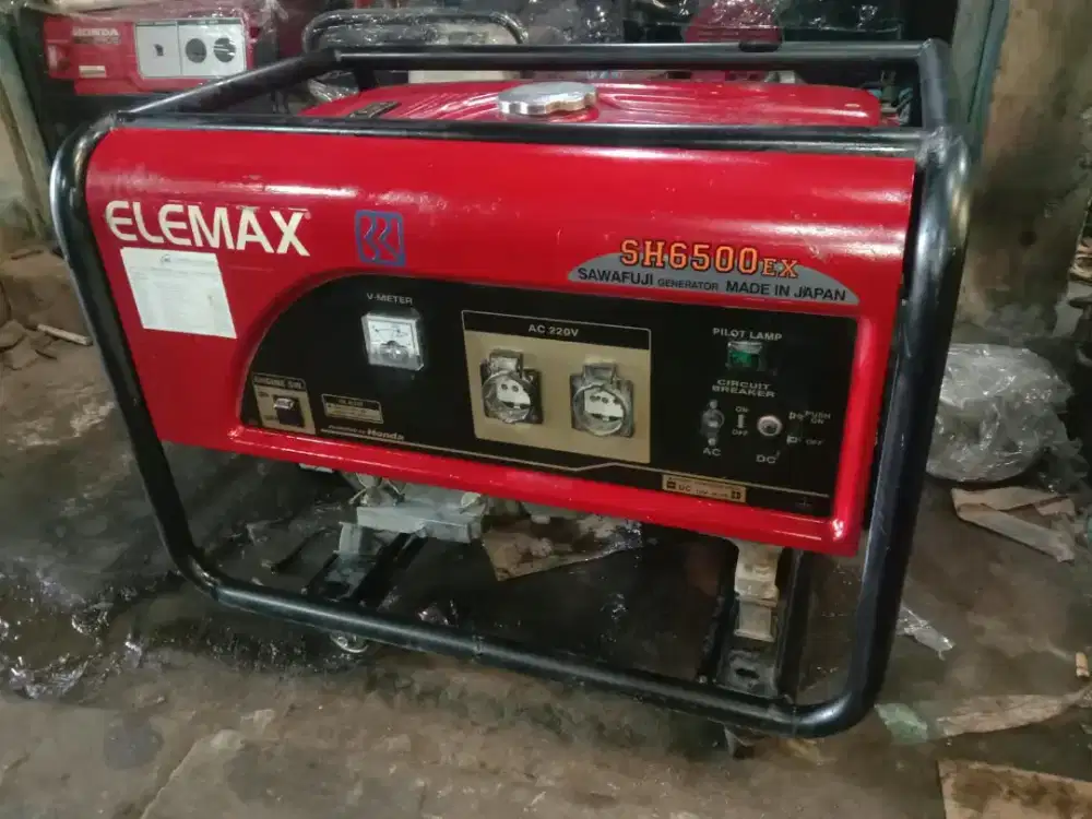 Genset Honda elemax SH 6500 japan