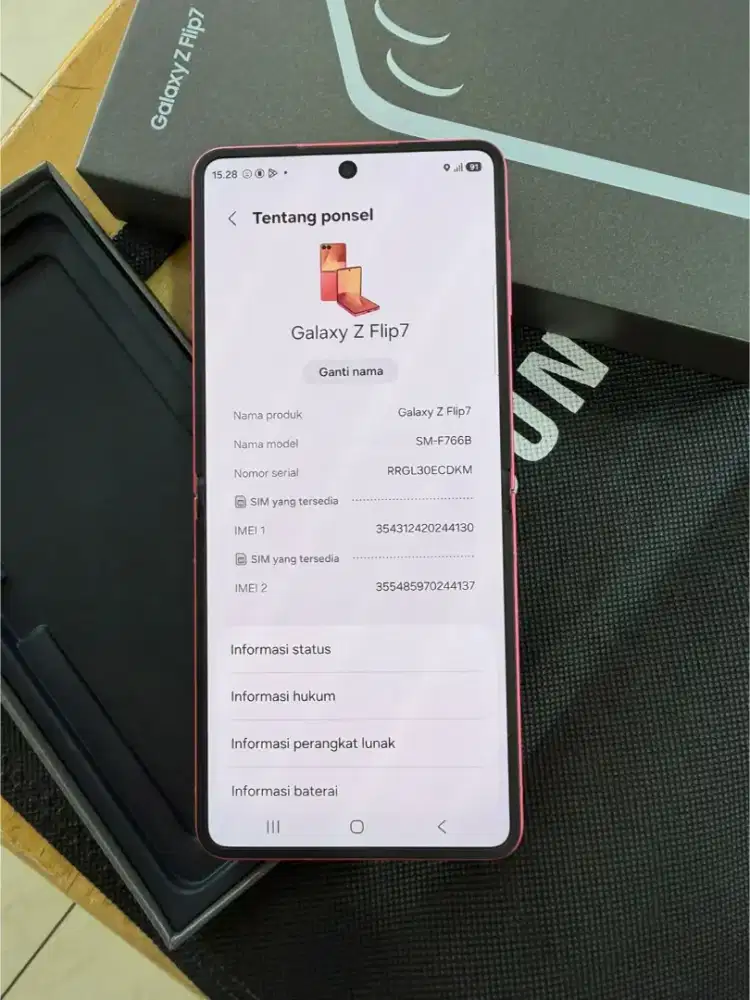 Samsung Z flip 7 12/256