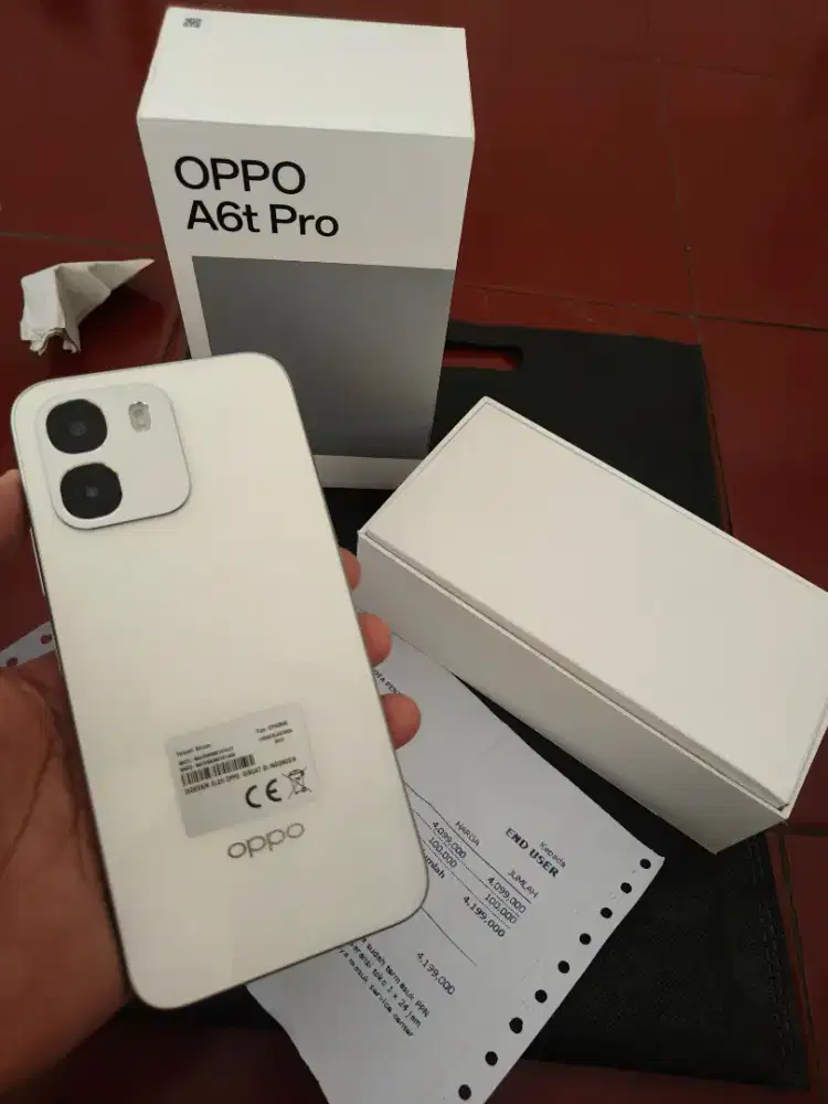 Oppo A6t pro ram8/128 mulus garansi panjang