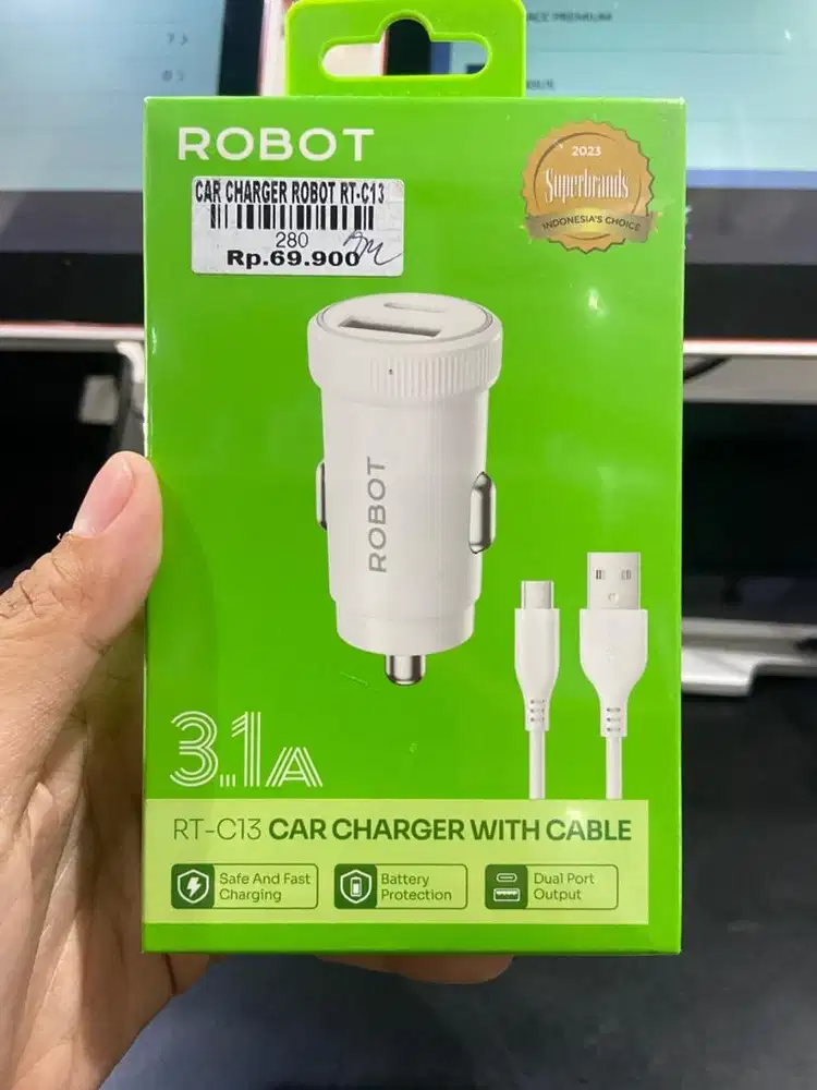 CAR CHARGER ROBOT RT-C13