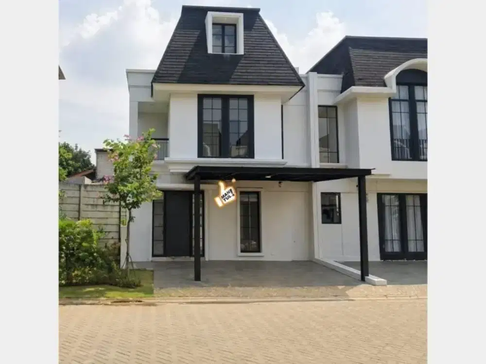 Rumah Baru 2,5 Lantai + Attic Cluster Alstonia Citra Garden Bintaro