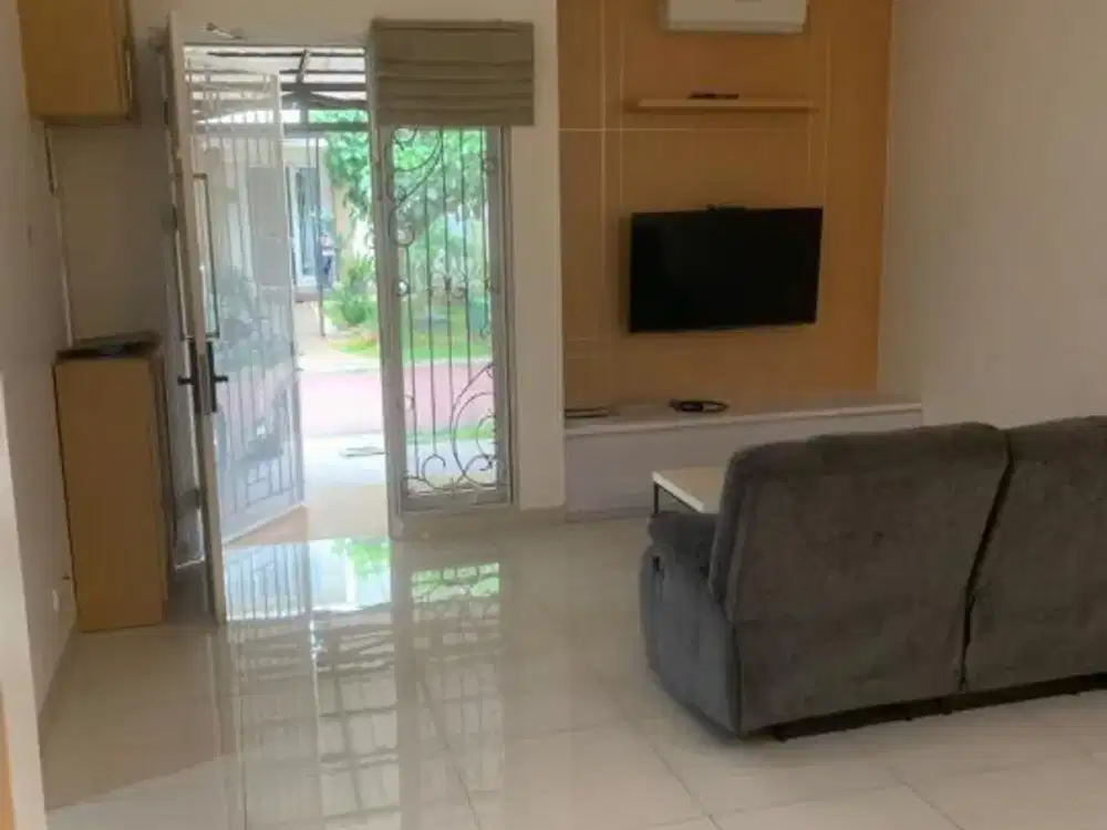 Rumah Full Furnished di Cluster Latigo Village Gading Serpong, Tangerang