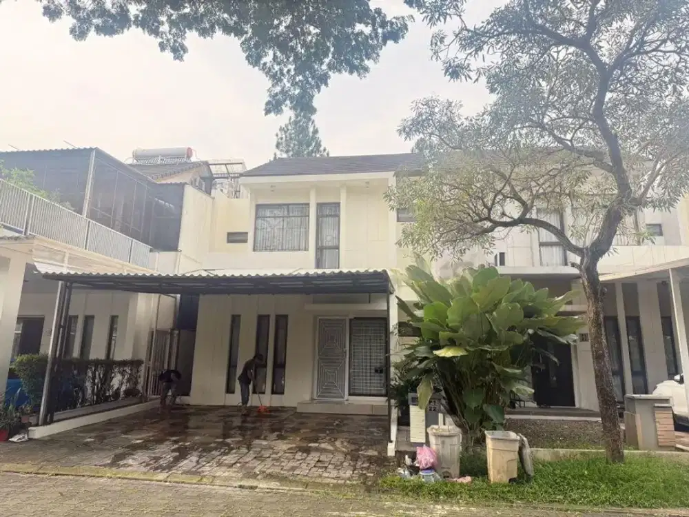 Rumah 2 Lantai Semi Furnished di Cluster Foglio Foresta BSD, Tangerang Selatan