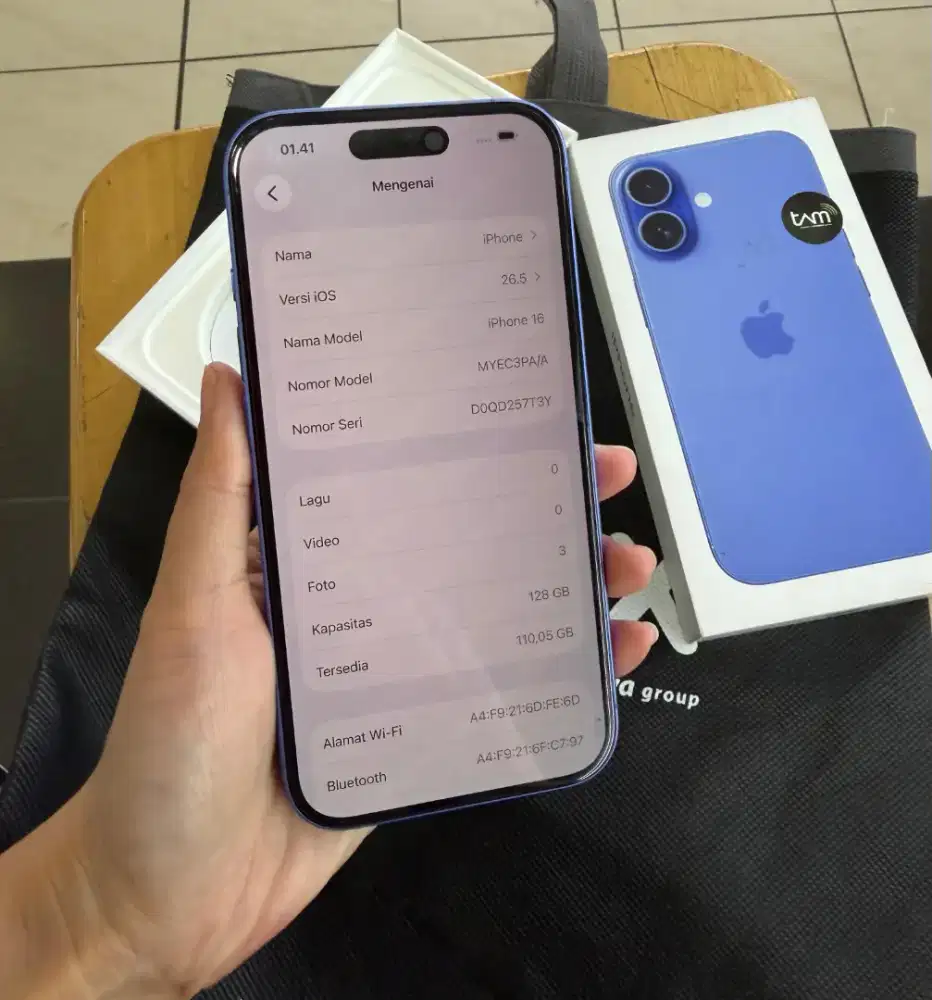 iPhone 16 128 ibox