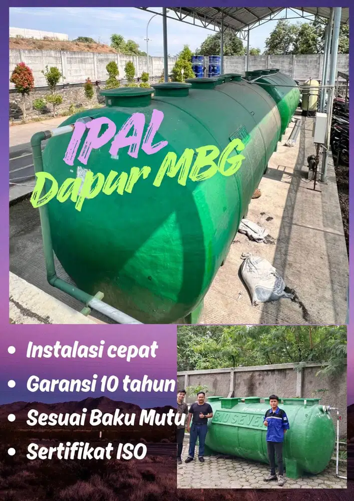 IPAL Biofilter Dapur MBG, Standar DLH