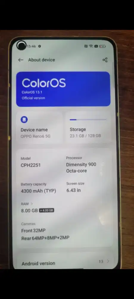 Oppo Reno6 5G 8/256