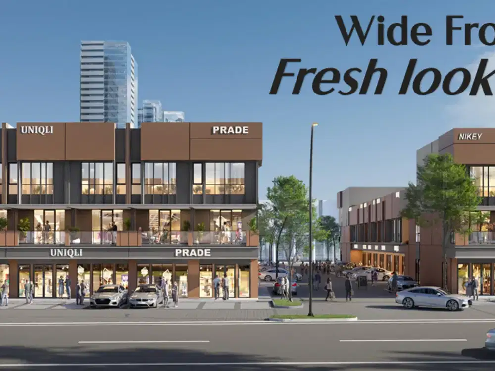 NEW TYPE PASADENA SQUARE SOUTH 2 LANTAI HARGA MULAI 2,3 M-AN!