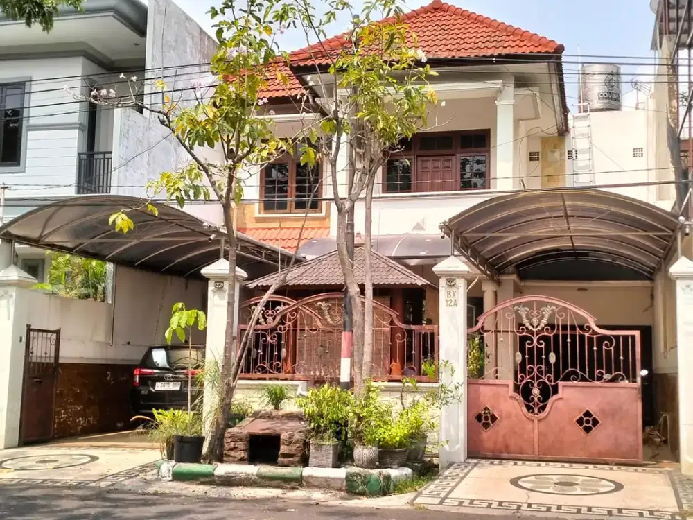Dijual Rumah Taman Pondok Indah Wiyung Surabaya - Raya Jalan Kembar Utama Dekat Akses Tol Gunungsari, Pakuwon Mall