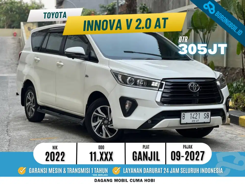LOW KM 11RB || Toyota Kijang Innova Reborn V 2.0 AT 2022