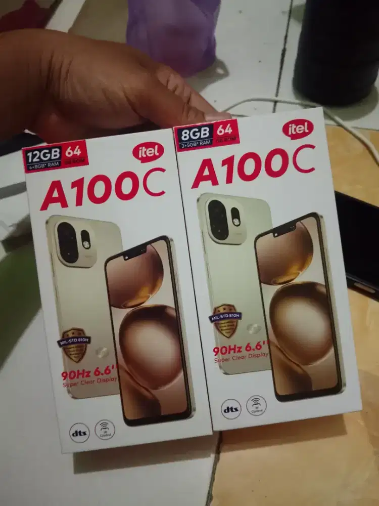 itel a100c 4+8/64 & 3+5/64