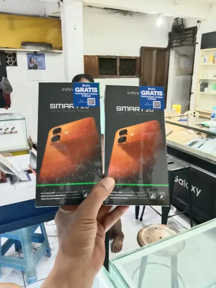 [ Fast respon WA ] Infinix Smart 20 4+4/64 Garansi resmi 1thn