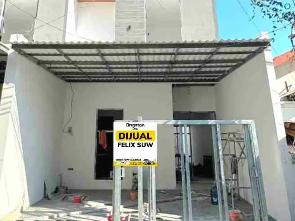 Jual Rumah 2 Lantai On Progress @ Baruk Utara