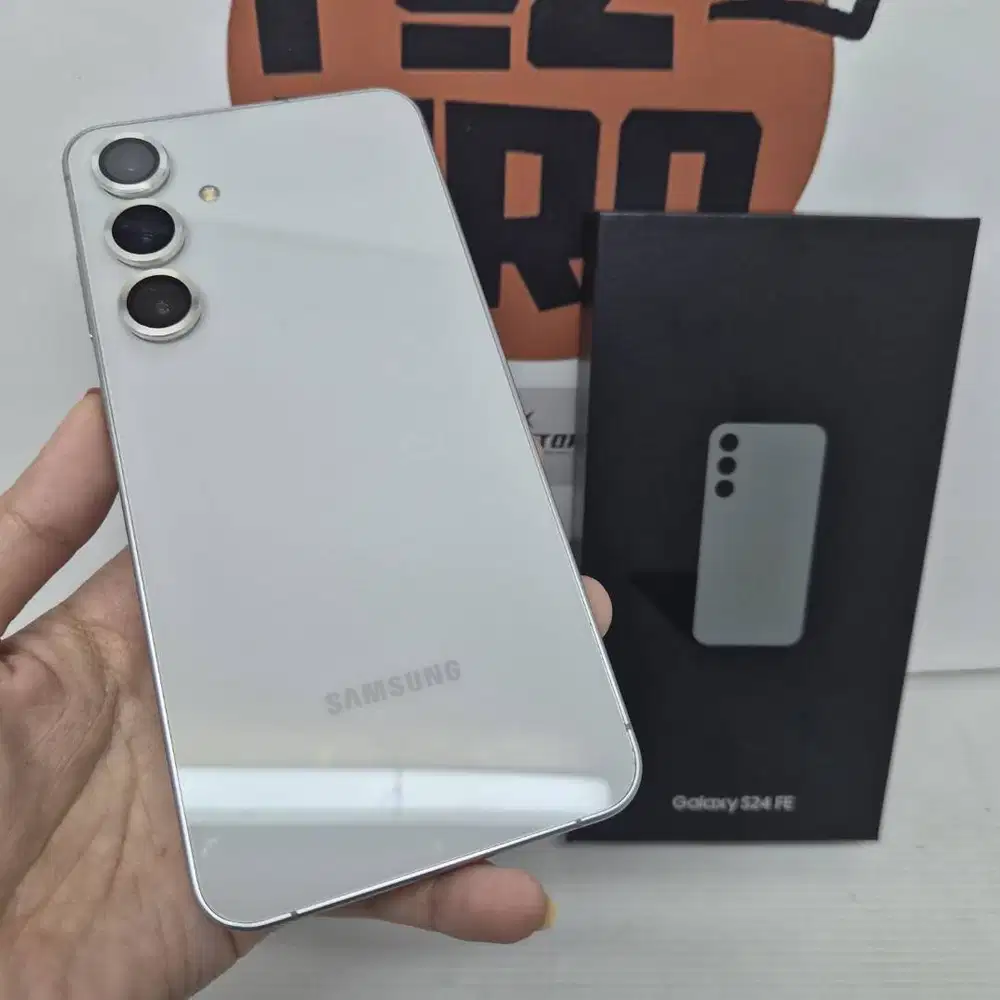 Samsung S24 FE 8/256GB Mulus Fullset Like NEW EX SEIN