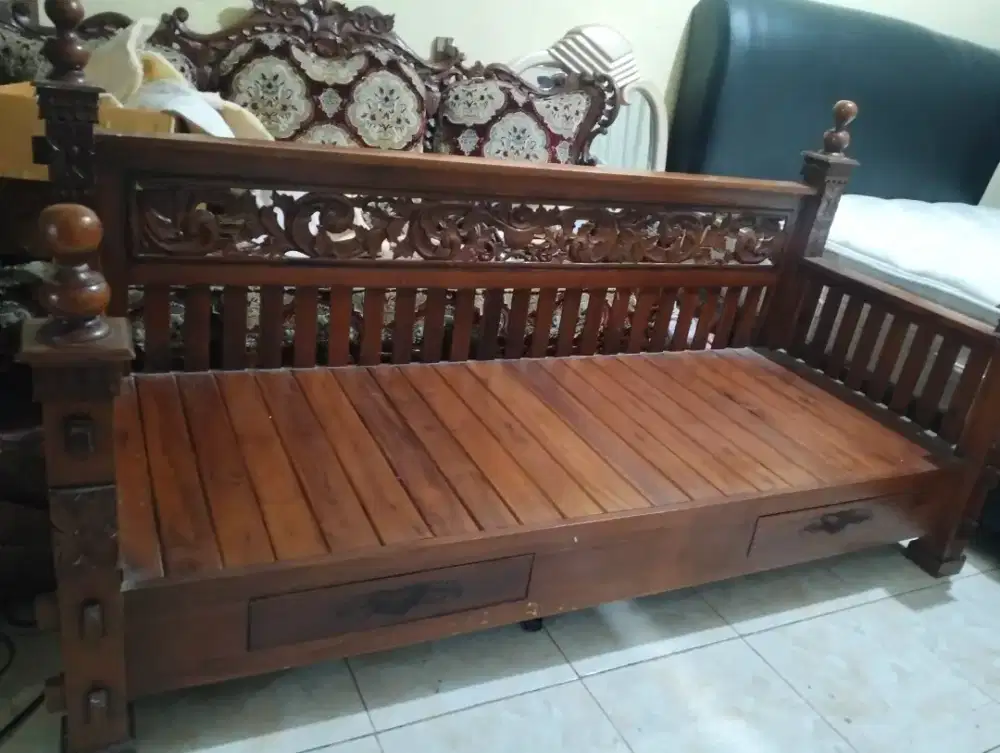 bale bale jati Jepara asli