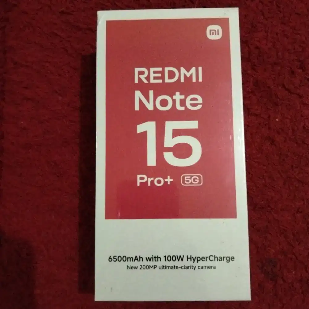 Redmi Note 15 pro plus 12/512Gb BNIB Bu
