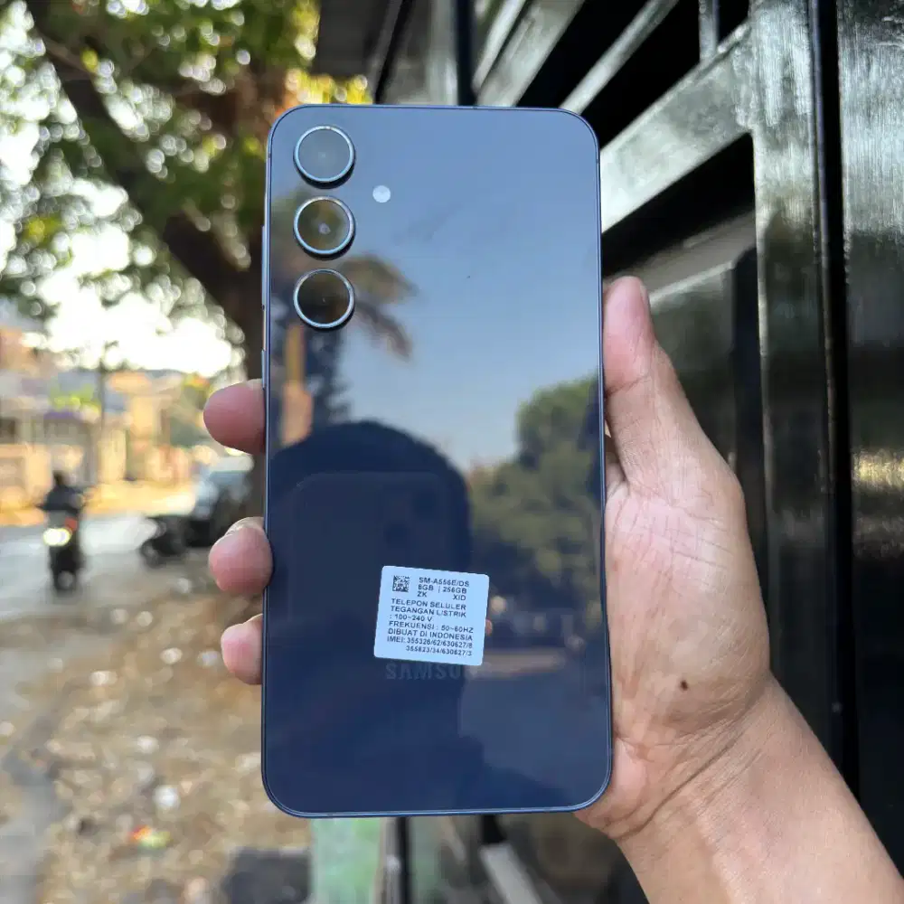 Samsung galaxy A55 5G ram 8/256GB lengkap normal
