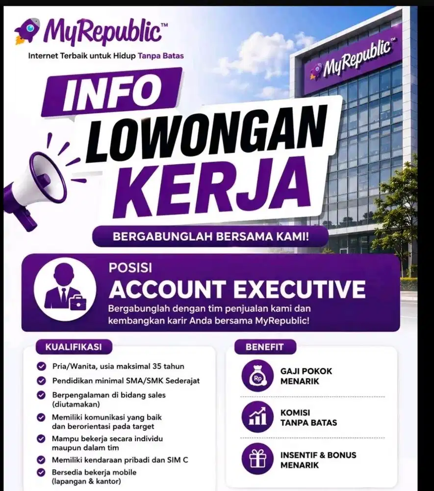 LOWONGAN KERJA MYREPUBLIK