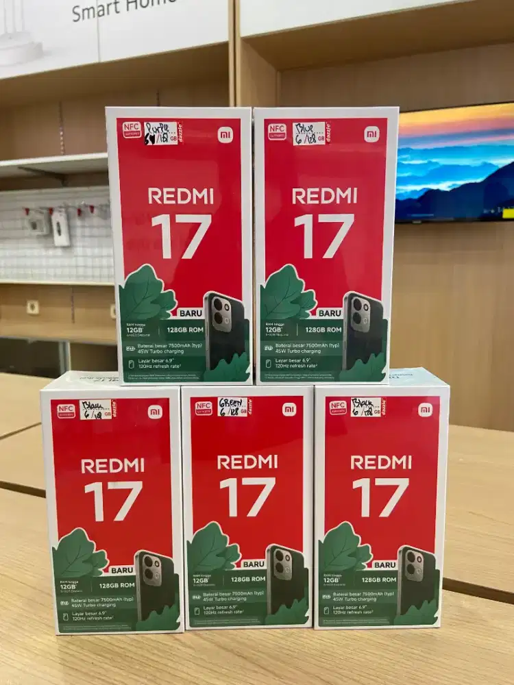 PROMO SPESIAL REDMI 17 RAM 6/128 GB