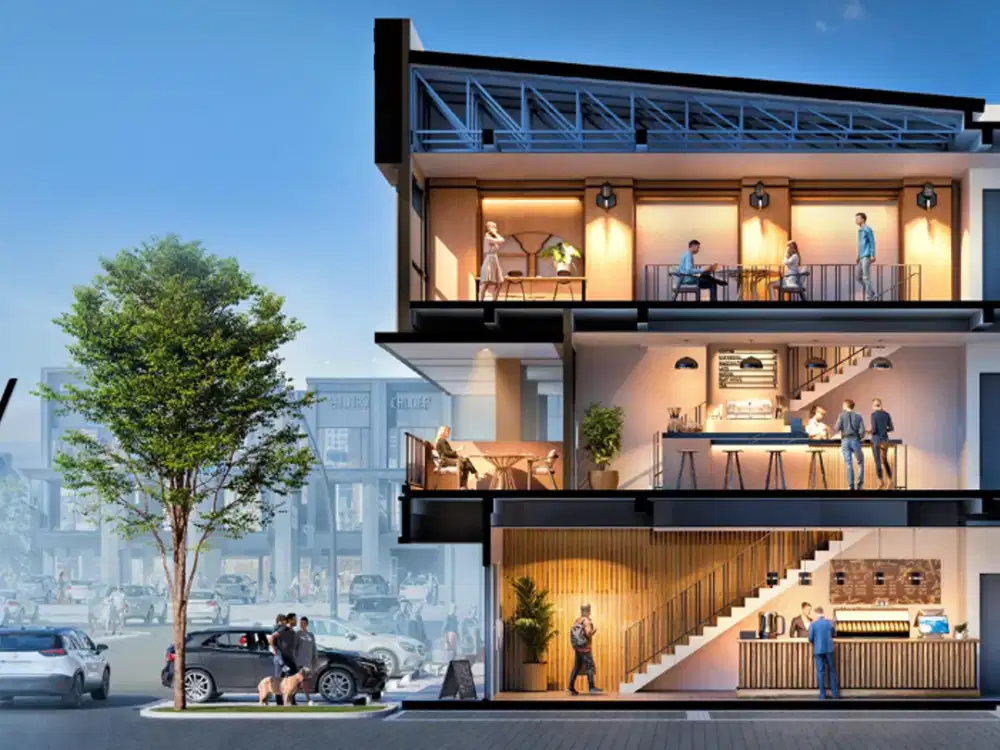 RUKO BEST VALUE PASADENA SQUARE SOUTH BIG ANCHOR TENANT PERSIS DEPAN TAMAN RASA!