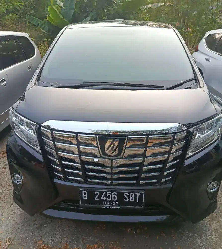 2017 Toyota Alphard G 2.5 AT Bensin
Sunroof