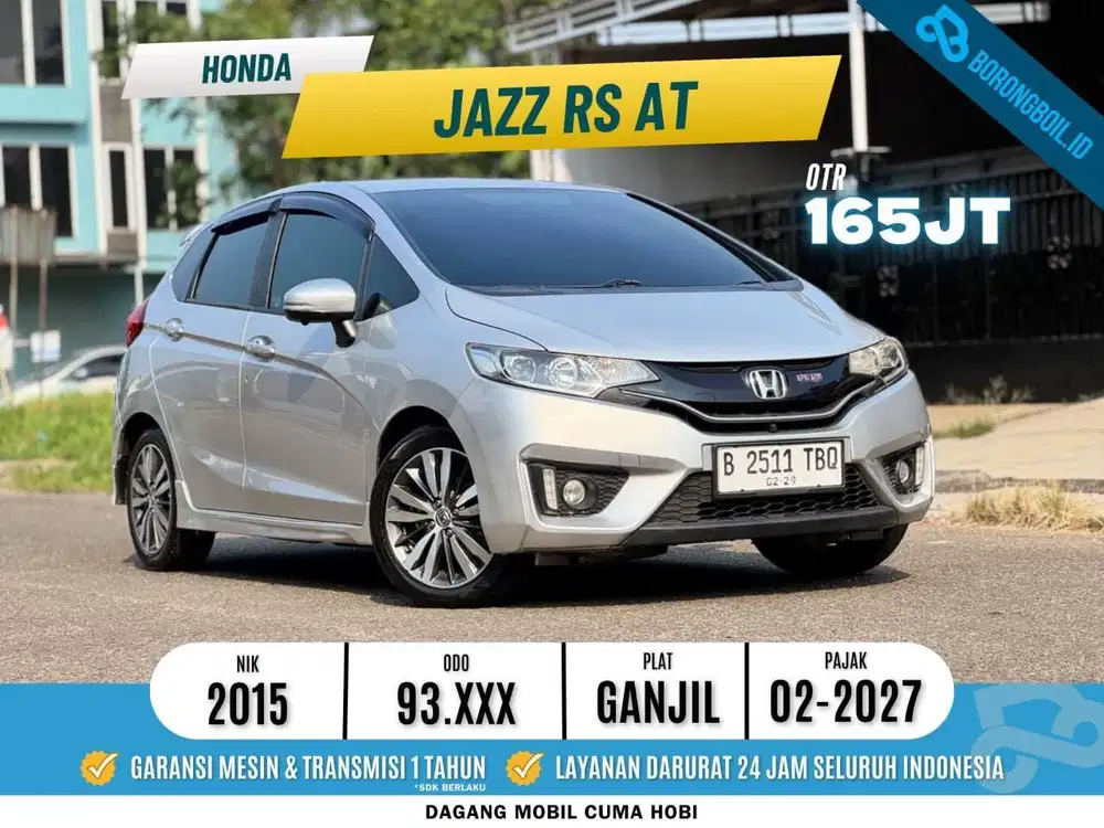 [SIAP PAKAI] Jazz RS AT 2015 | Yaris | Baleno | City HB | Mazda 2 Hb |