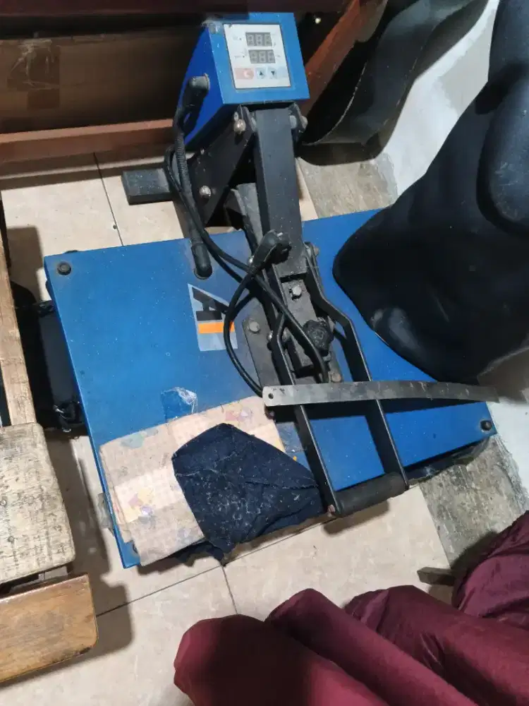 Mesin press kaos dtf sublime 40x60cm