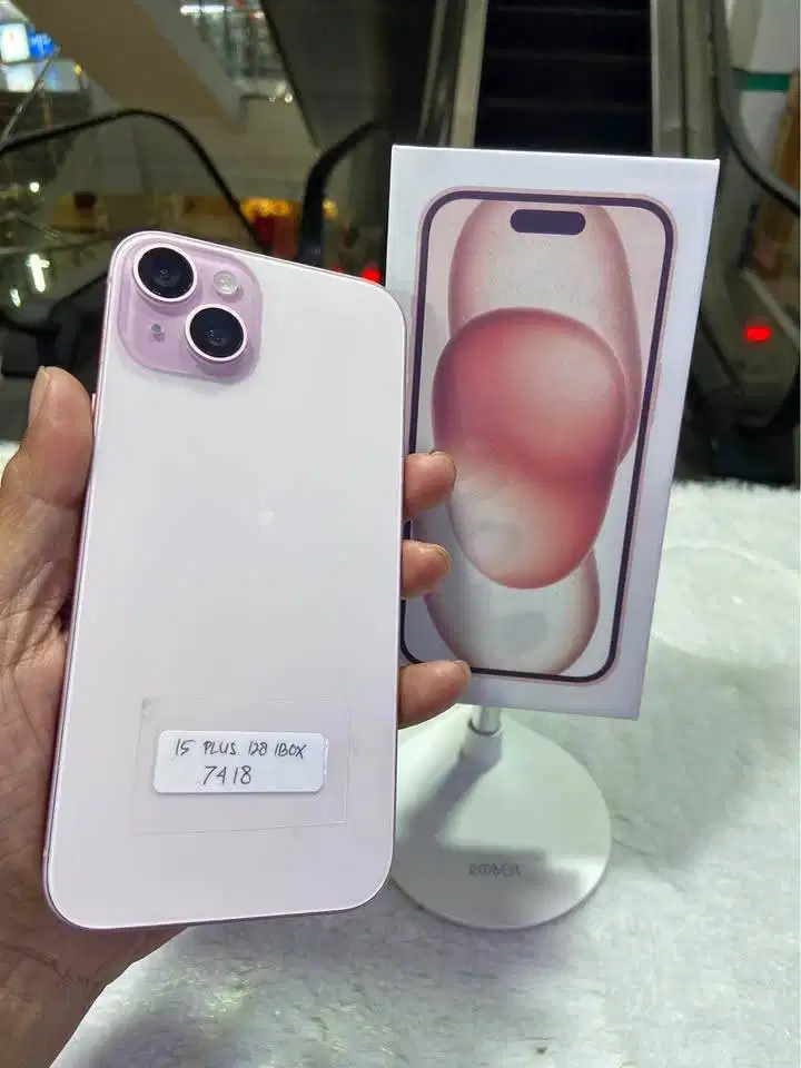 Second IPHONE 15 PLUS 128gb PINK IBOX Welljoss